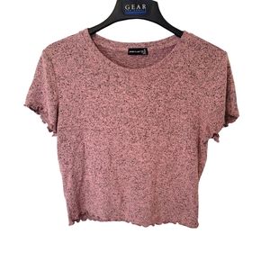 Cropped popular 21 shirt